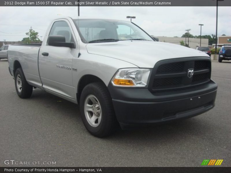 Front 3/4 View of 2012 Ram 1500 ST Regular Cab