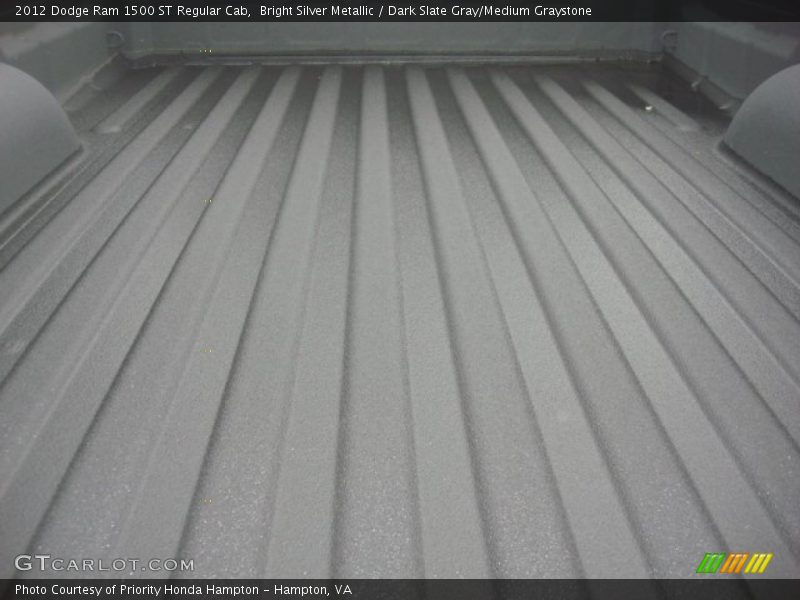 Bright Silver Metallic / Dark Slate Gray/Medium Graystone 2012 Dodge Ram 1500 ST Regular Cab