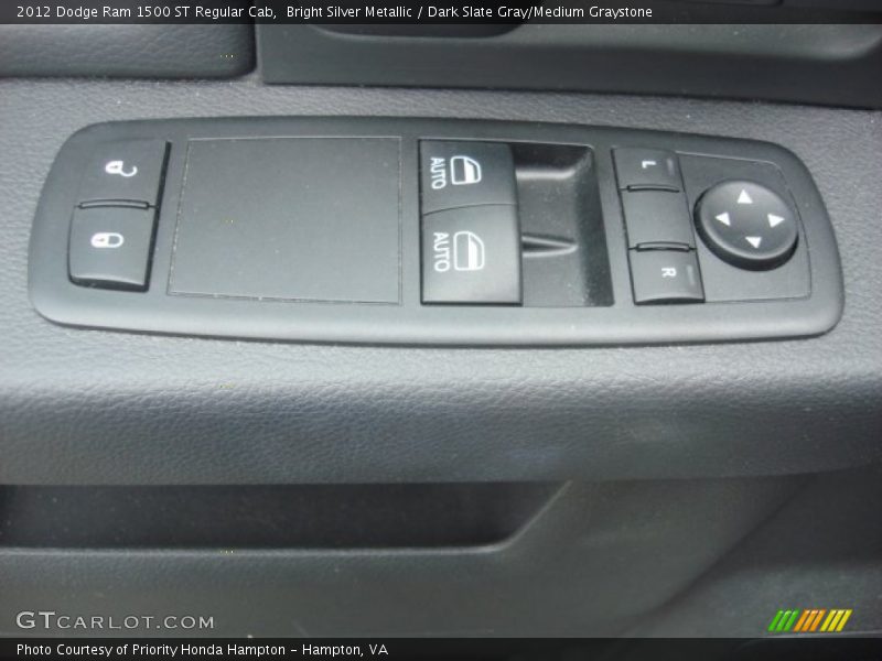 Bright Silver Metallic / Dark Slate Gray/Medium Graystone 2012 Dodge Ram 1500 ST Regular Cab