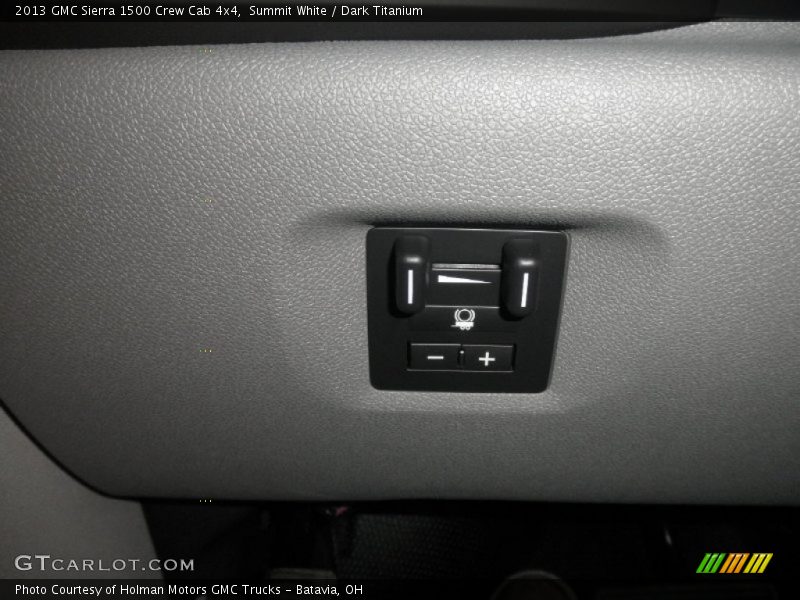 Summit White / Dark Titanium 2013 GMC Sierra 1500 Crew Cab 4x4
