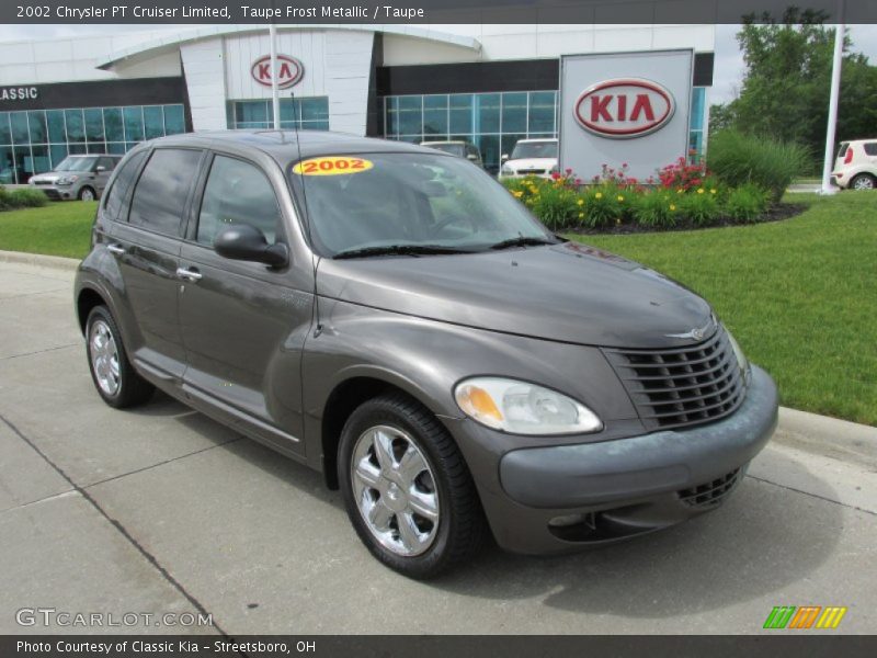 Taupe Frost Metallic / Taupe 2002 Chrysler PT Cruiser Limited