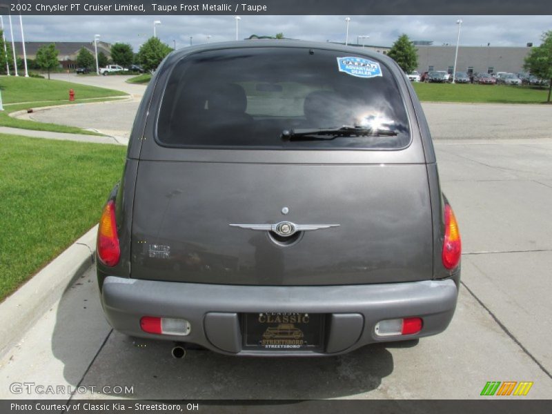Taupe Frost Metallic / Taupe 2002 Chrysler PT Cruiser Limited