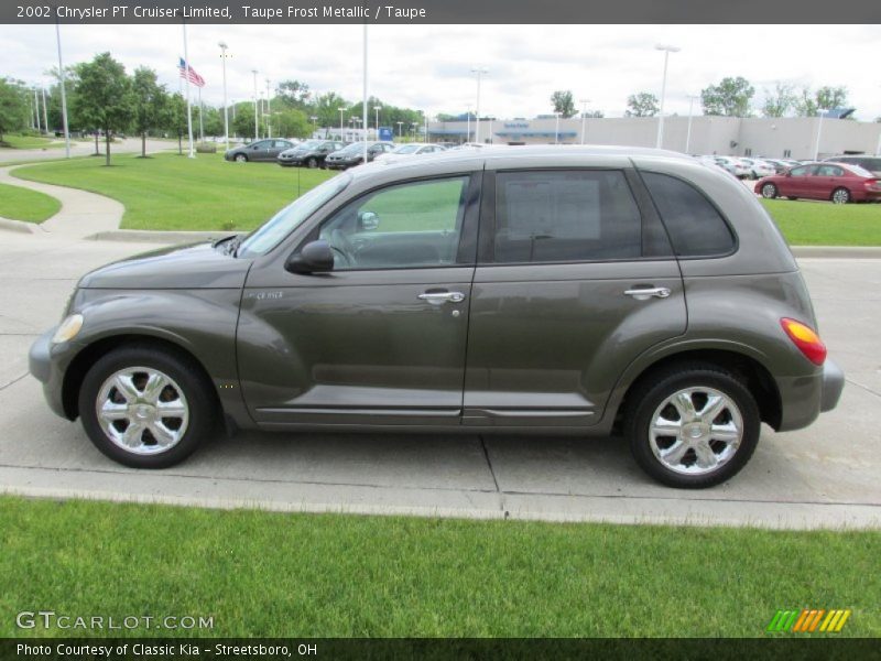 Taupe Frost Metallic / Taupe 2002 Chrysler PT Cruiser Limited