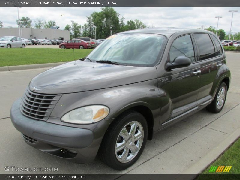 Taupe Frost Metallic / Taupe 2002 Chrysler PT Cruiser Limited
