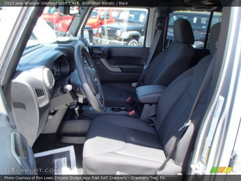 Billet Silver Metallic / Black 2013 Jeep Wrangler Unlimited Sport S 4x4