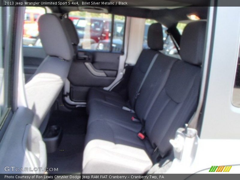 Billet Silver Metallic / Black 2013 Jeep Wrangler Unlimited Sport S 4x4