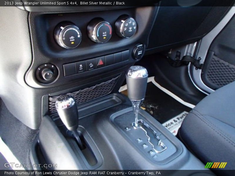 Billet Silver Metallic / Black 2013 Jeep Wrangler Unlimited Sport S 4x4