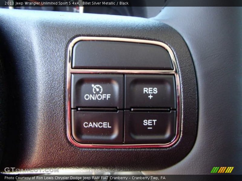 Billet Silver Metallic / Black 2013 Jeep Wrangler Unlimited Sport S 4x4