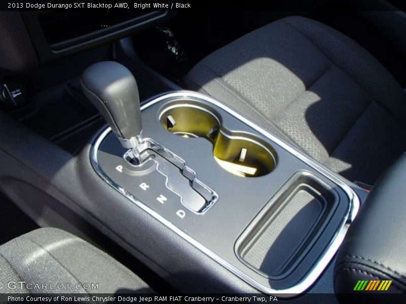 Bright White / Black 2013 Dodge Durango SXT Blacktop AWD