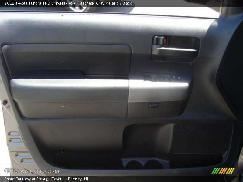 Magnetic Gray Metallic / Black 2011 Toyota Tundra TRD CrewMax 4x4