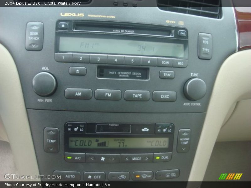 Crystal White / Ivory 2004 Lexus ES 330