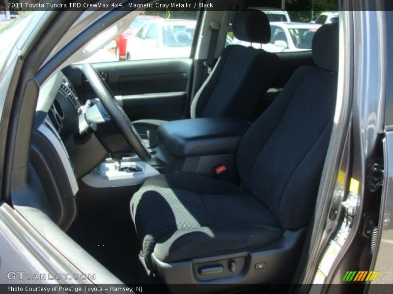 Magnetic Gray Metallic / Black 2011 Toyota Tundra TRD CrewMax 4x4