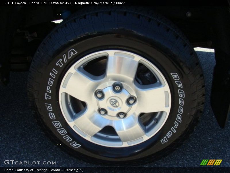 Magnetic Gray Metallic / Black 2011 Toyota Tundra TRD CrewMax 4x4