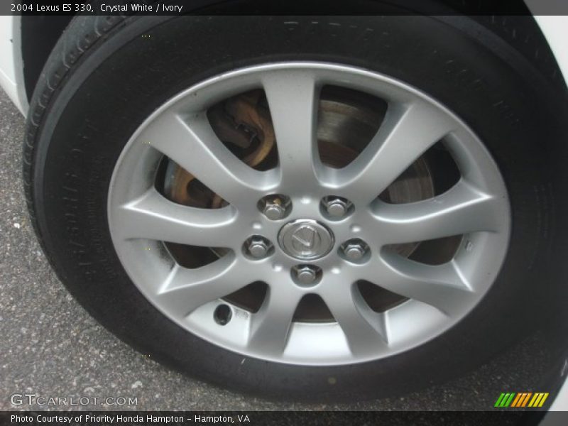 Crystal White / Ivory 2004 Lexus ES 330