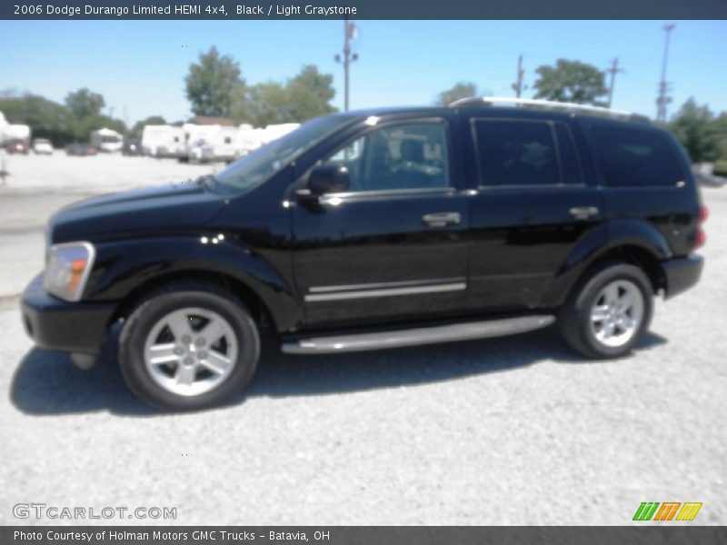 Black / Light Graystone 2006 Dodge Durango Limited HEMI 4x4