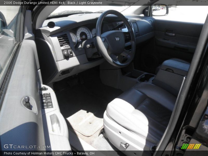 Black / Light Graystone 2006 Dodge Durango Limited HEMI 4x4