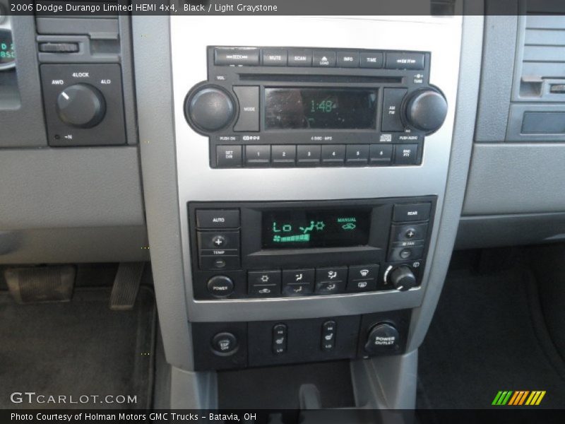 Black / Light Graystone 2006 Dodge Durango Limited HEMI 4x4
