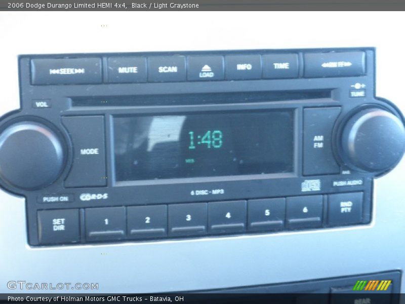 Black / Light Graystone 2006 Dodge Durango Limited HEMI 4x4