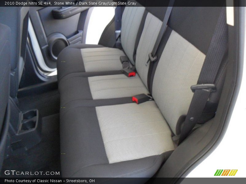Stone White / Dark Slate Gray/Light Slate Gray 2010 Dodge Nitro SE 4x4