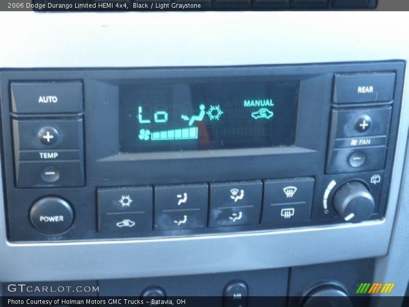 Black / Light Graystone 2006 Dodge Durango Limited HEMI 4x4