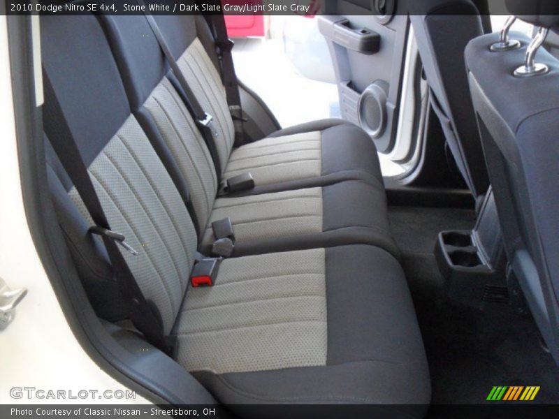 Stone White / Dark Slate Gray/Light Slate Gray 2010 Dodge Nitro SE 4x4