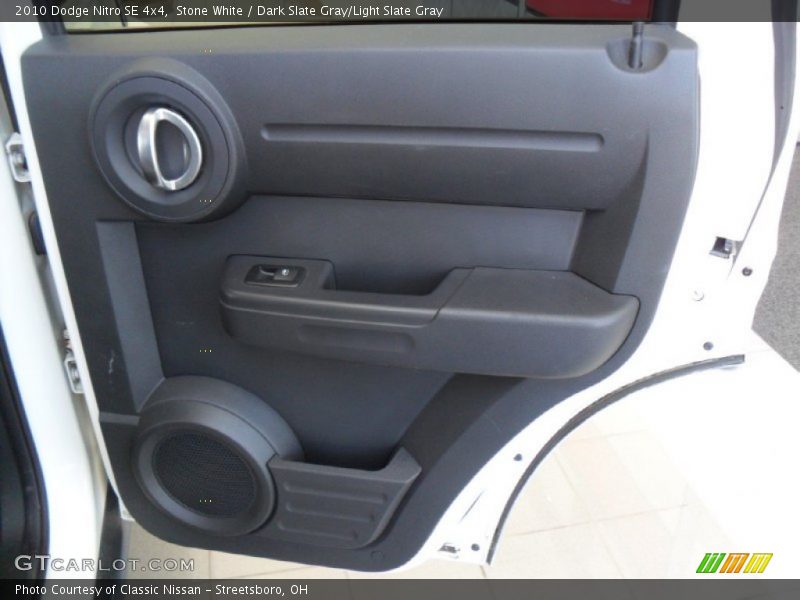 Stone White / Dark Slate Gray/Light Slate Gray 2010 Dodge Nitro SE 4x4