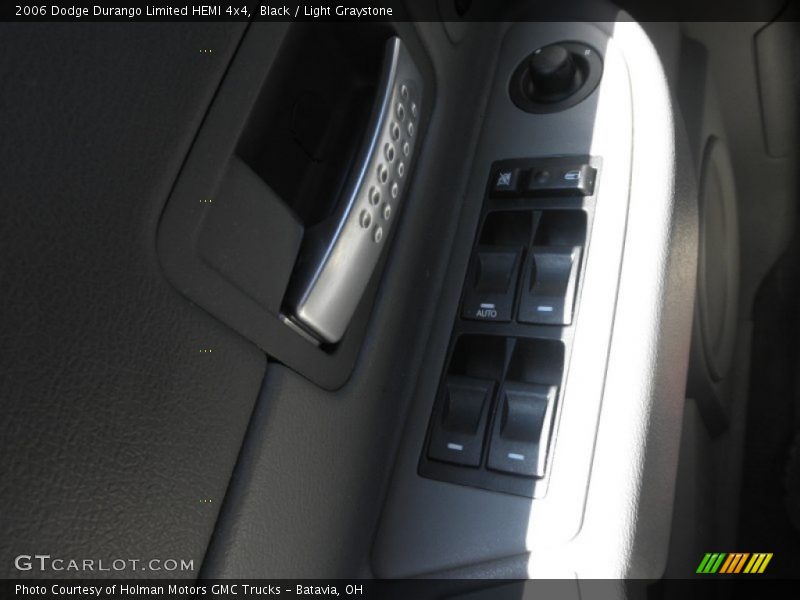 Black / Light Graystone 2006 Dodge Durango Limited HEMI 4x4