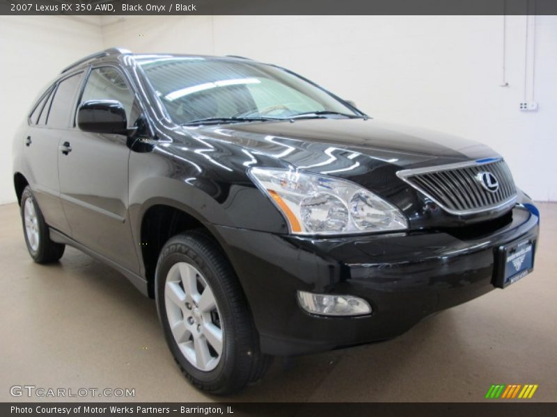 Black Onyx / Black 2007 Lexus RX 350 AWD
