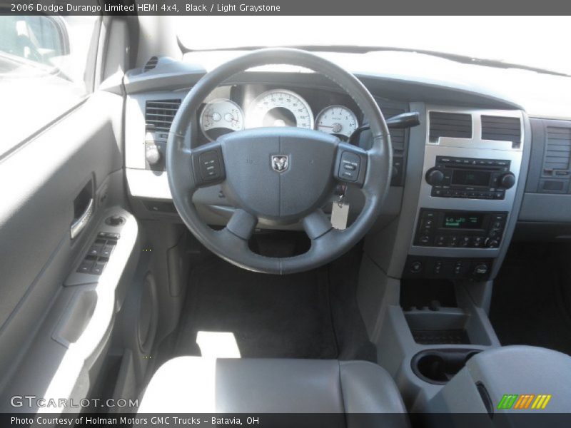 Black / Light Graystone 2006 Dodge Durango Limited HEMI 4x4