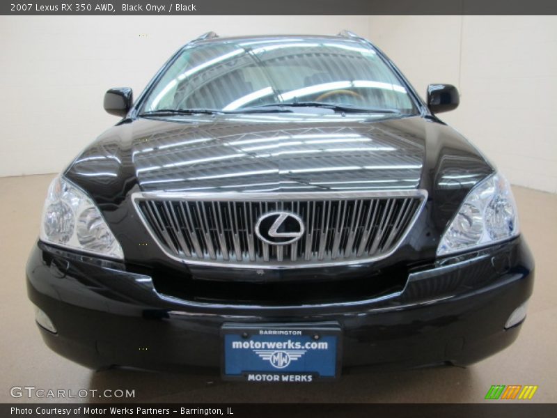 Black Onyx / Black 2007 Lexus RX 350 AWD