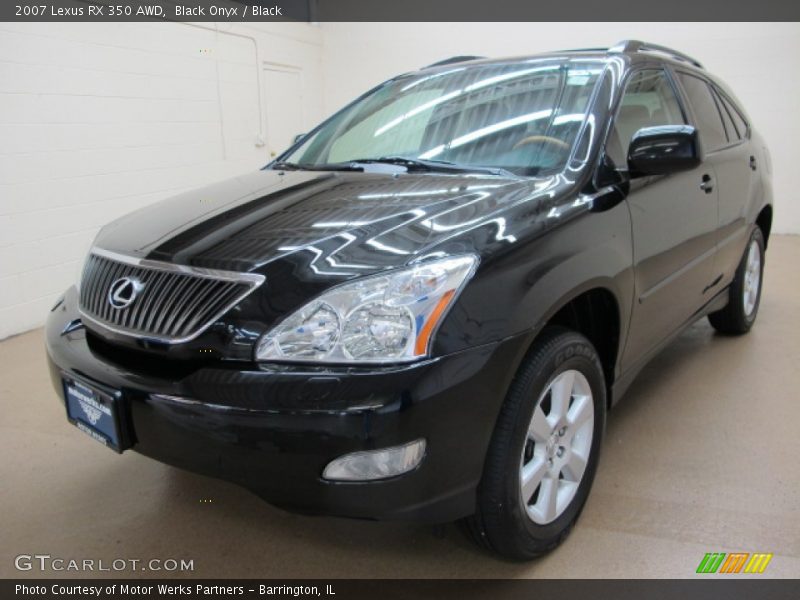 Black Onyx / Black 2007 Lexus RX 350 AWD
