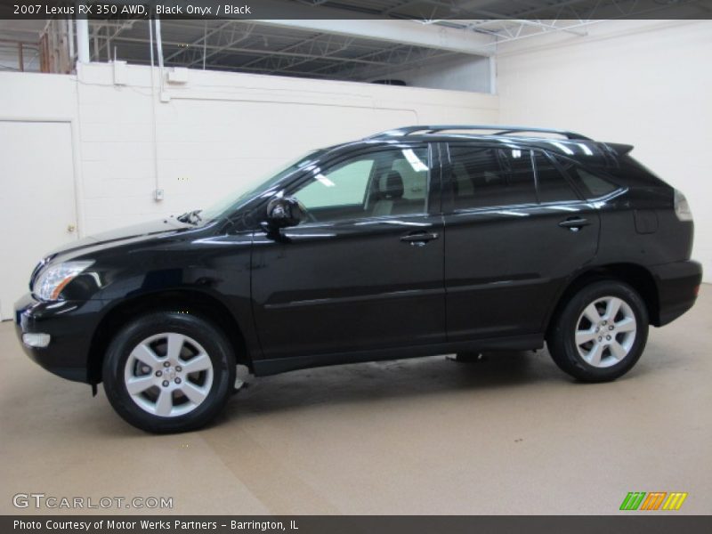 Black Onyx / Black 2007 Lexus RX 350 AWD