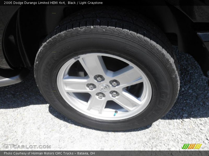 Black / Light Graystone 2006 Dodge Durango Limited HEMI 4x4