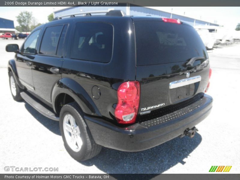 Black / Light Graystone 2006 Dodge Durango Limited HEMI 4x4