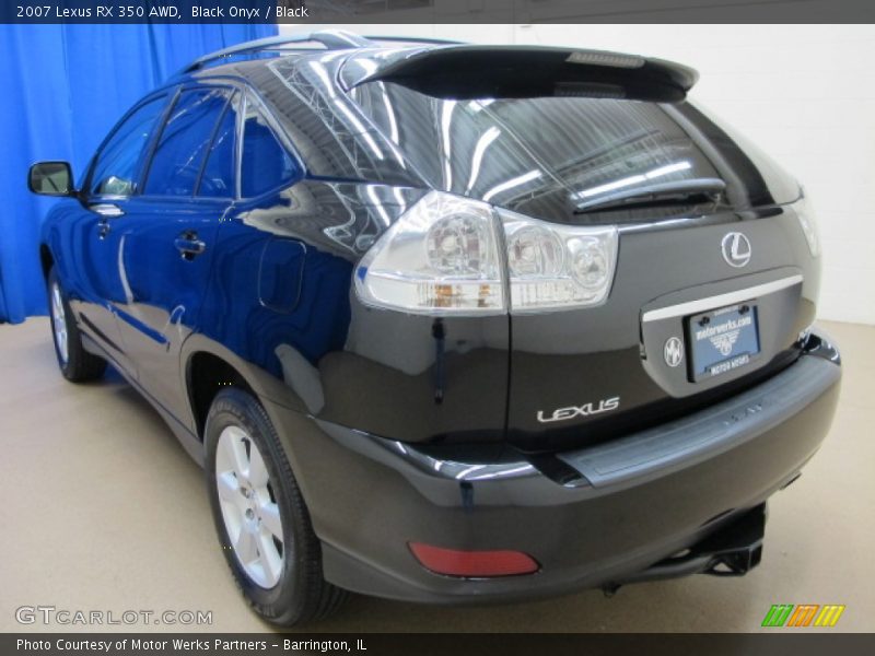 Black Onyx / Black 2007 Lexus RX 350 AWD