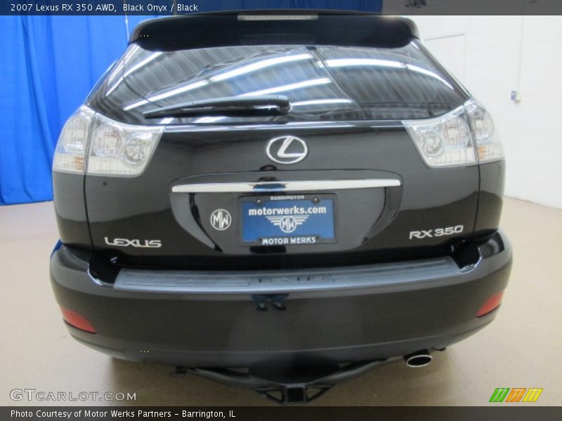 Black Onyx / Black 2007 Lexus RX 350 AWD