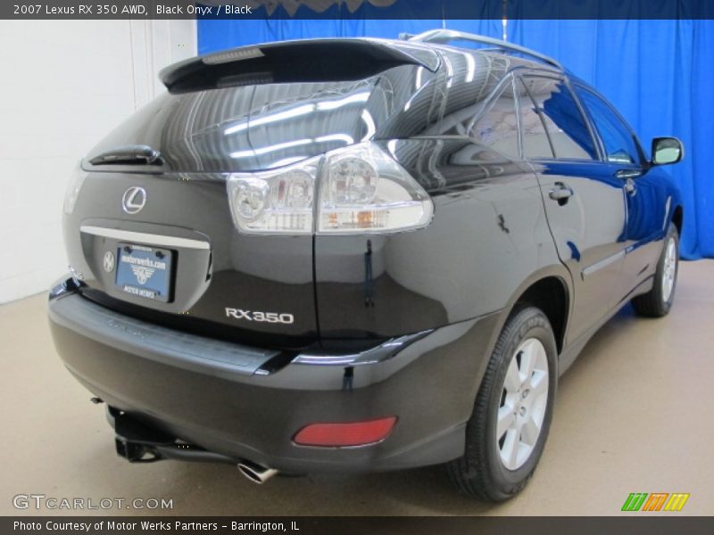 Black Onyx / Black 2007 Lexus RX 350 AWD