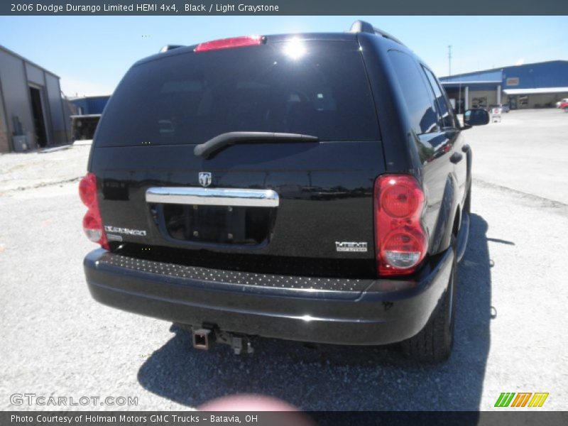 Black / Light Graystone 2006 Dodge Durango Limited HEMI 4x4