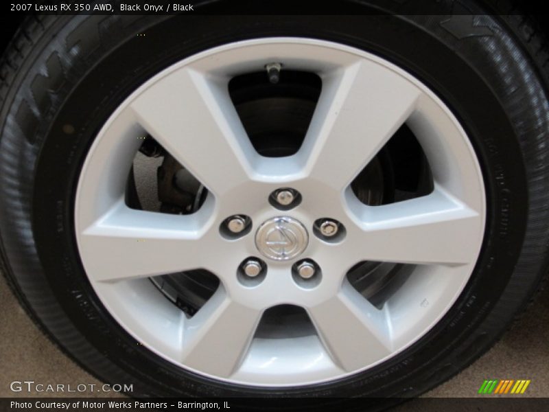 Black Onyx / Black 2007 Lexus RX 350 AWD