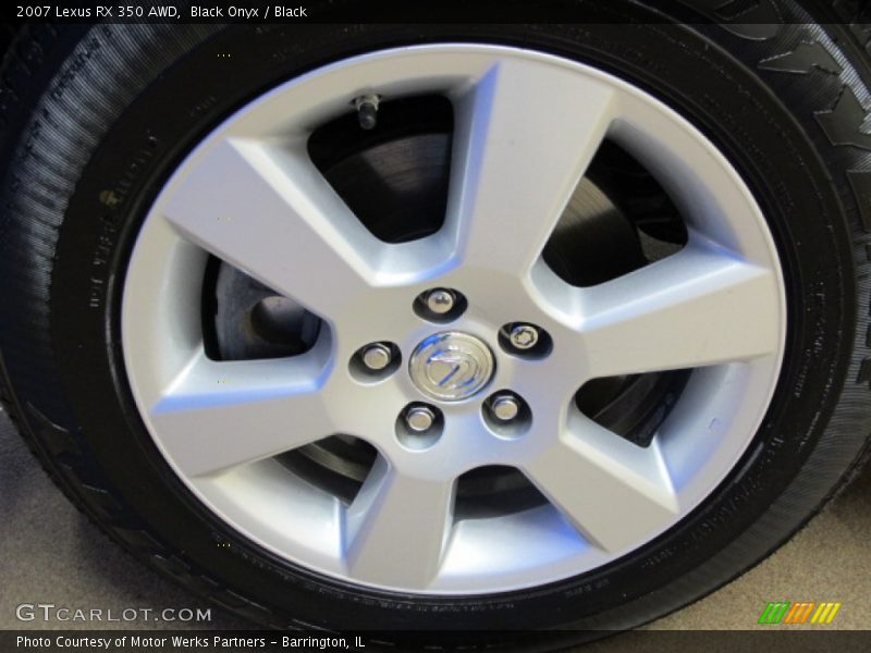 Black Onyx / Black 2007 Lexus RX 350 AWD