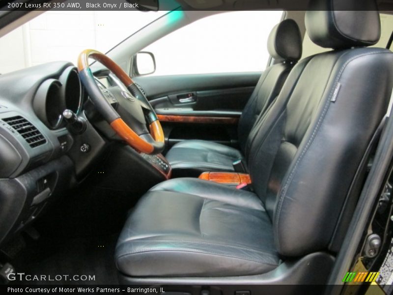 Black Onyx / Black 2007 Lexus RX 350 AWD