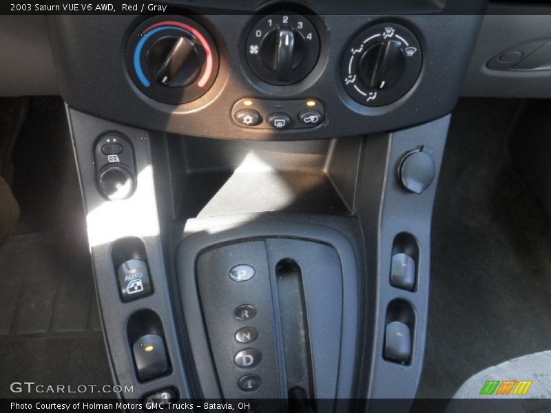 Red / Gray 2003 Saturn VUE V6 AWD