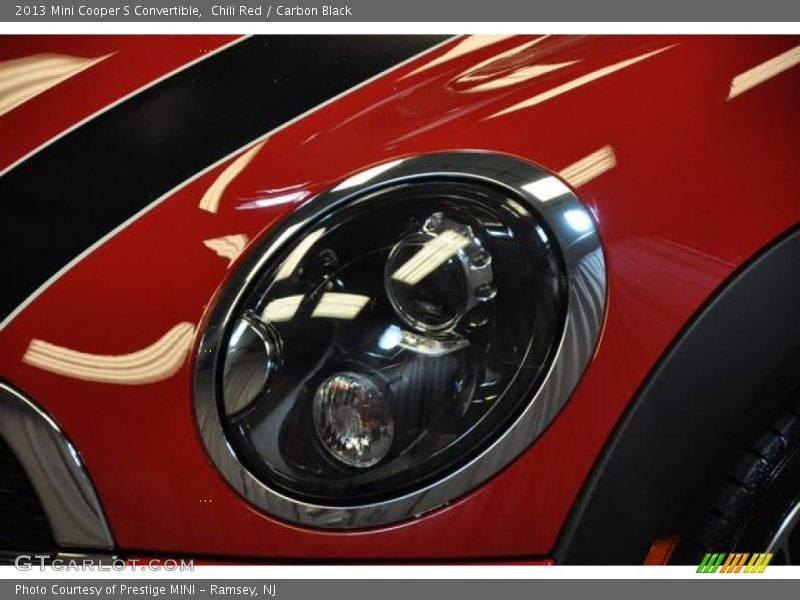 Chili Red / Carbon Black 2013 Mini Cooper S Convertible