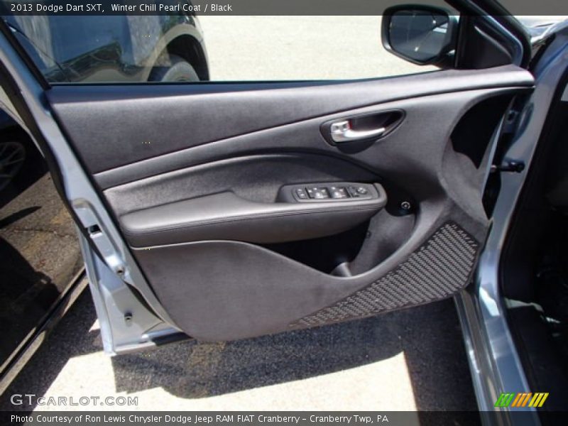 Winter Chill Pearl Coat / Black 2013 Dodge Dart SXT