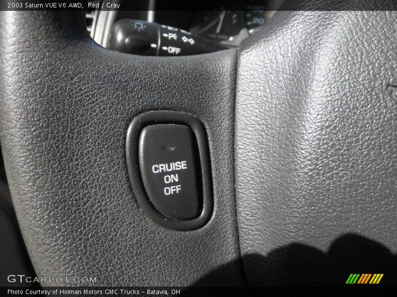 Red / Gray 2003 Saturn VUE V6 AWD