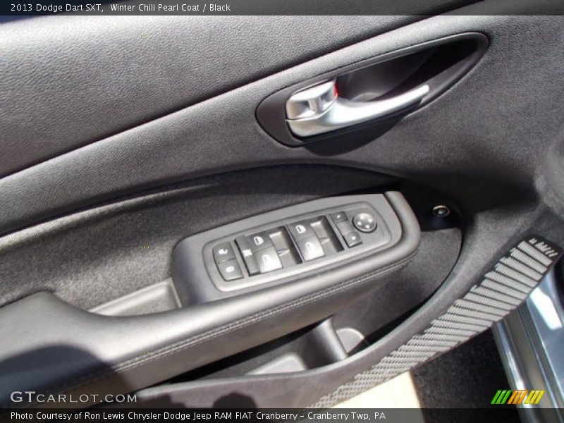 Winter Chill Pearl Coat / Black 2013 Dodge Dart SXT
