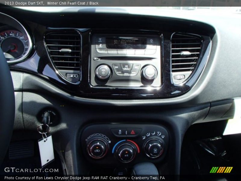 Winter Chill Pearl Coat / Black 2013 Dodge Dart SXT