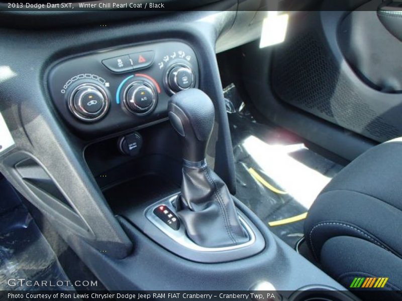 Winter Chill Pearl Coat / Black 2013 Dodge Dart SXT