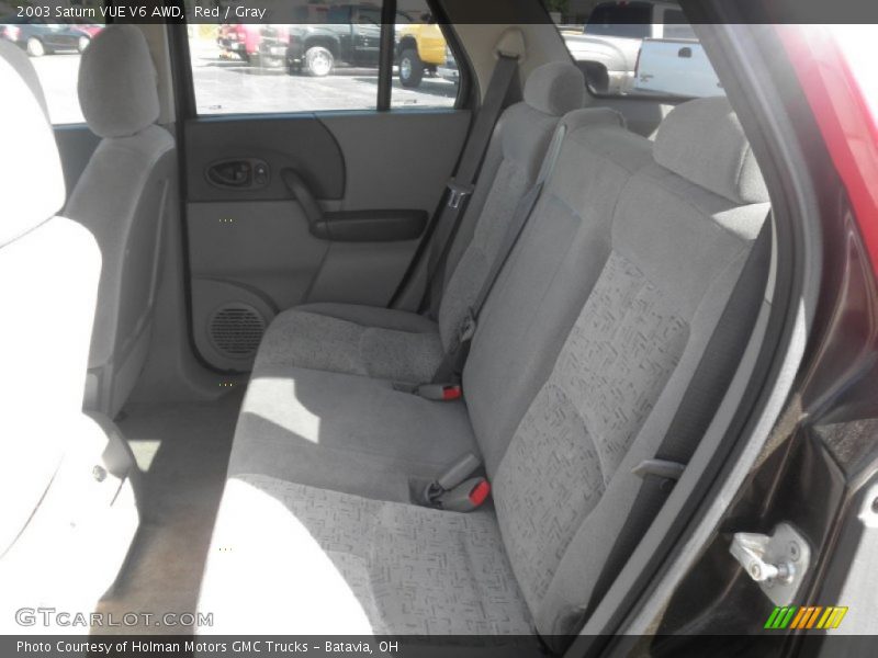 Red / Gray 2003 Saturn VUE V6 AWD