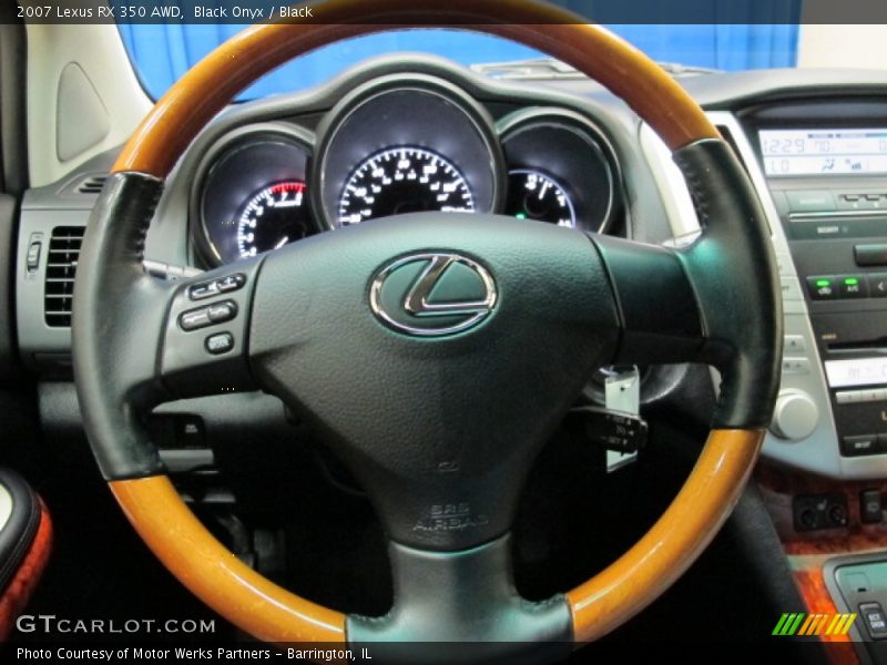 Black Onyx / Black 2007 Lexus RX 350 AWD